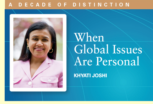 When Global Issues are Personal — Khyati Joshi