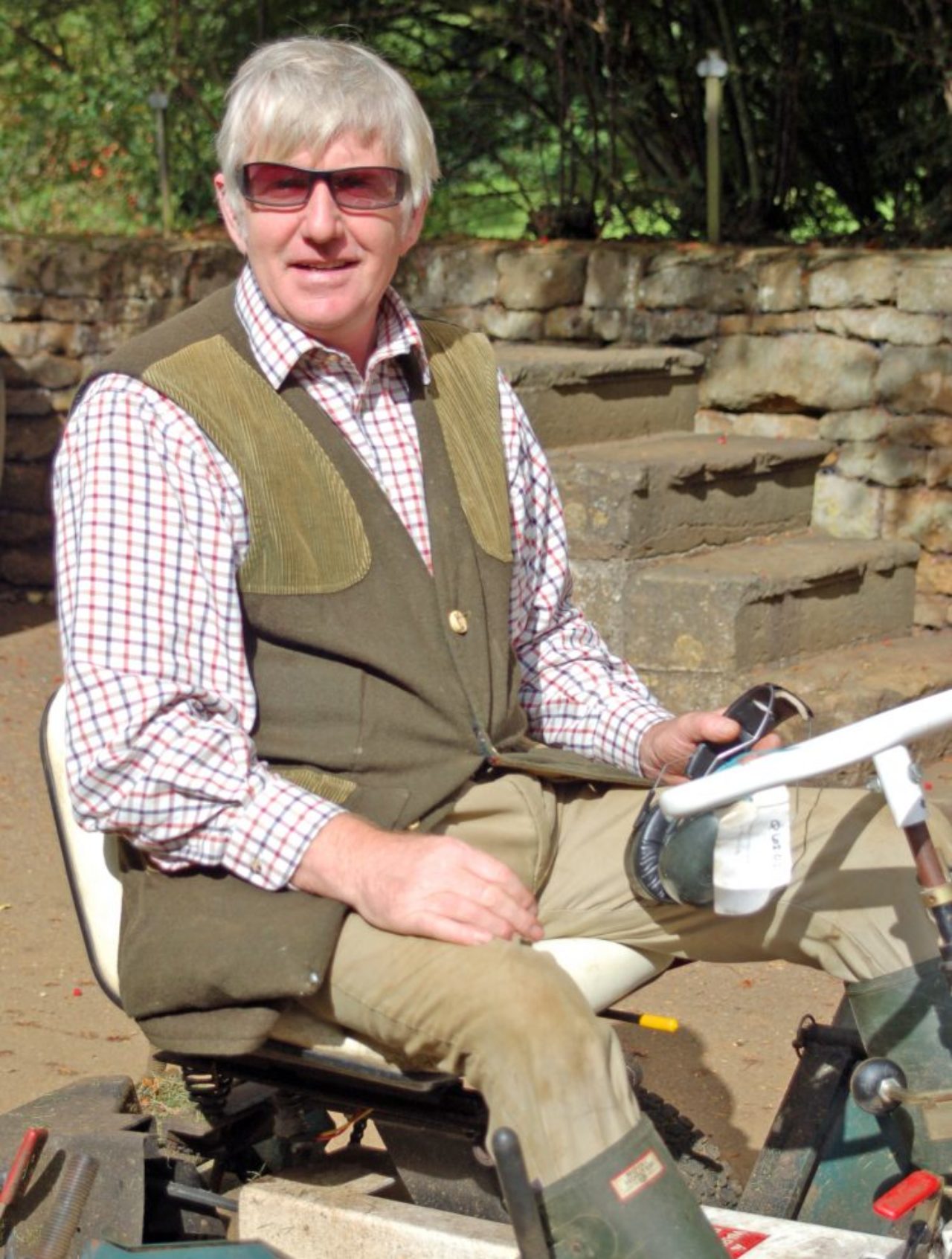 Robert Denton has worked at FDU’s Wroxton College as the groundskeeper for more than five decades.