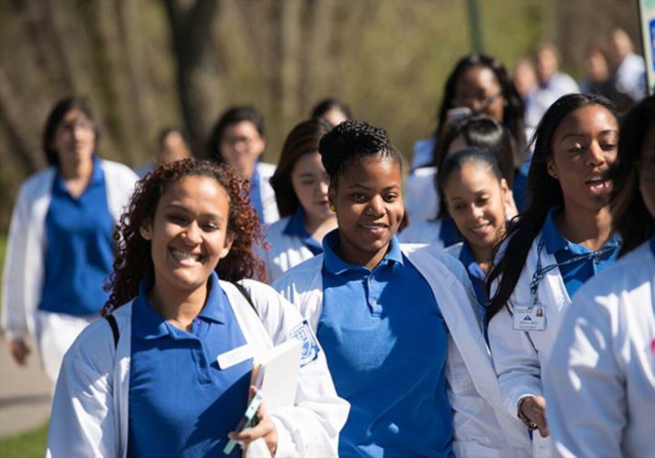 FDU nursing students