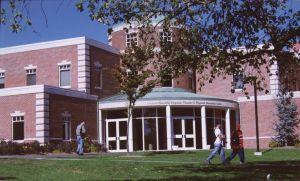 outside of the ferguson recreation center building