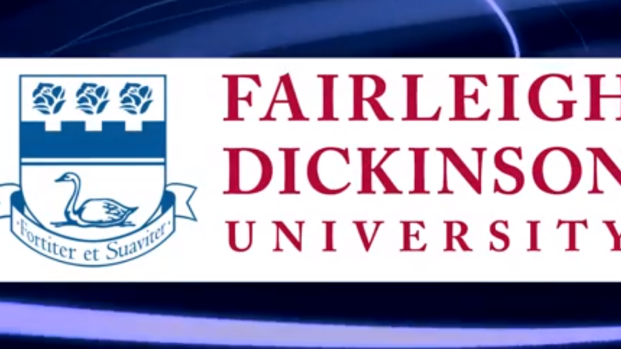 Fairleigh Dickinson University crest that shows before video