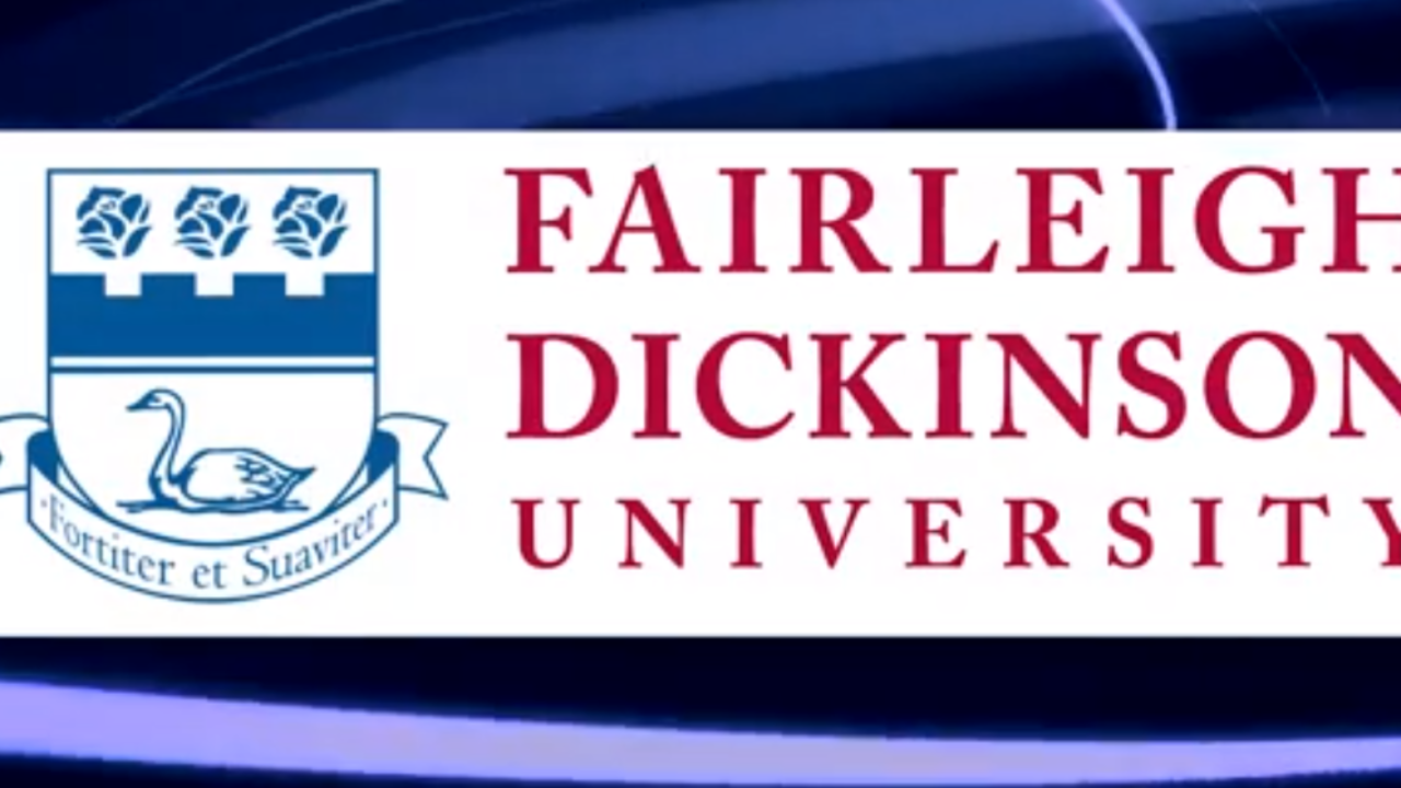 Fairleigh Dickinson University crest that shows before video