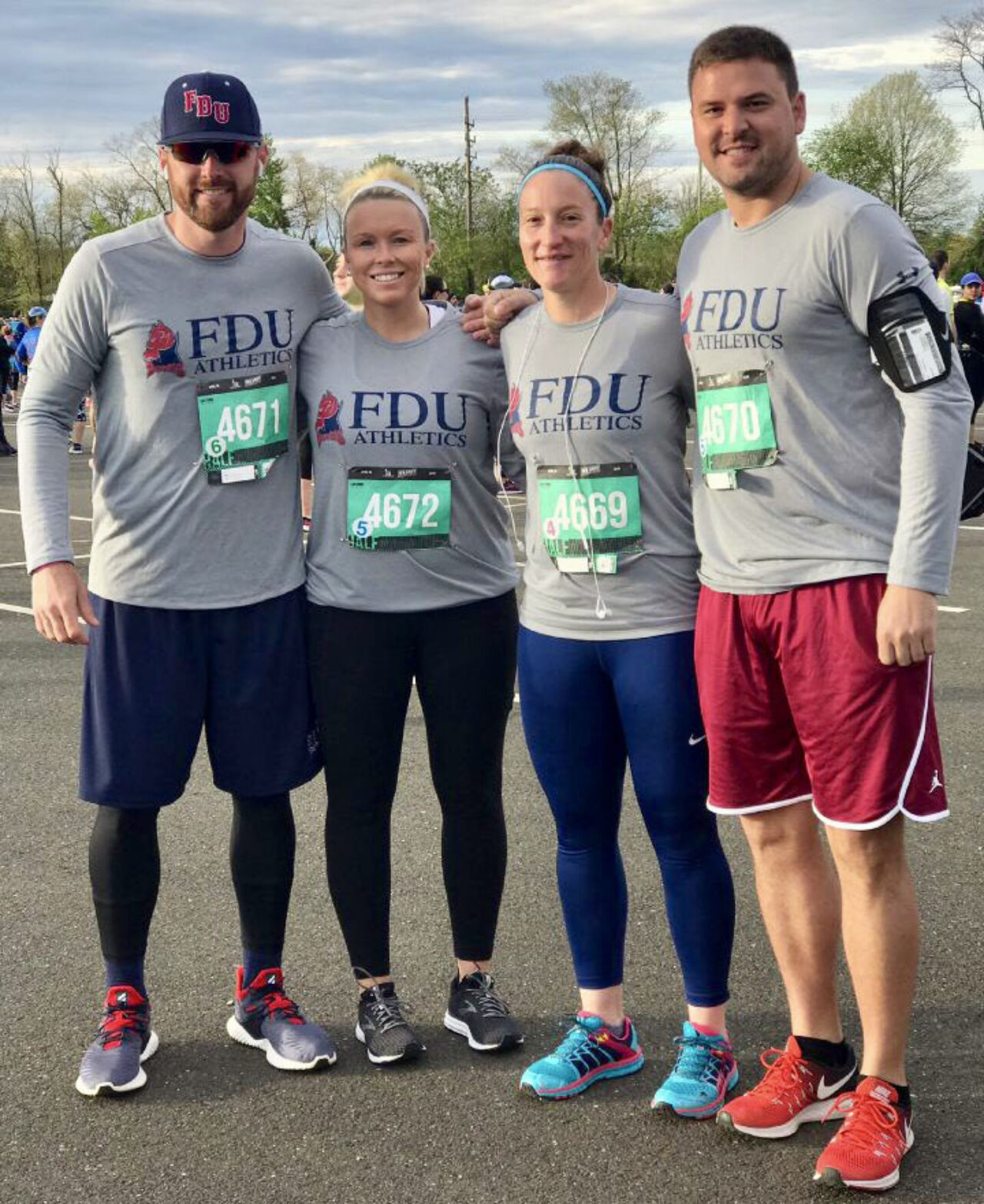 FDU coaches running half marathon for autism awareness
