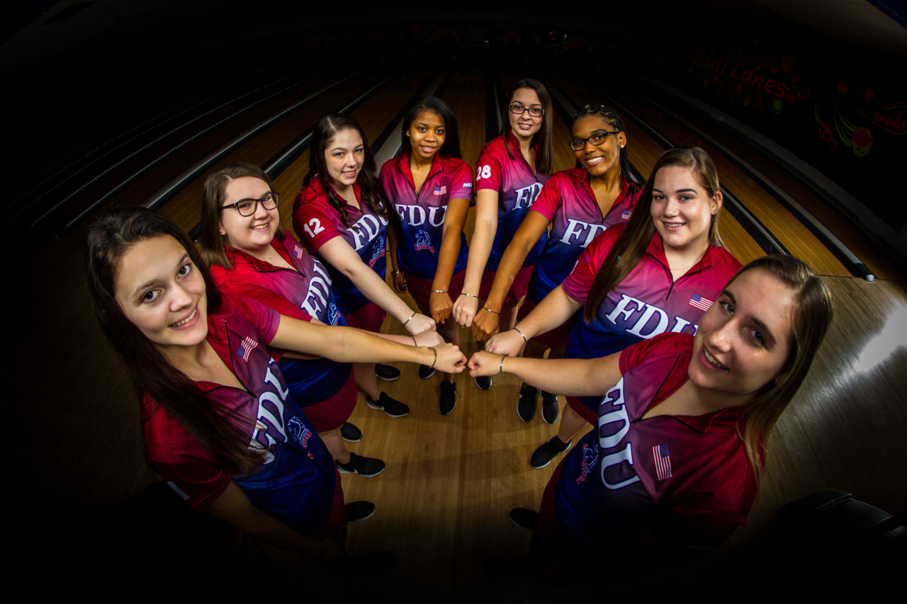 The FDU bowling team