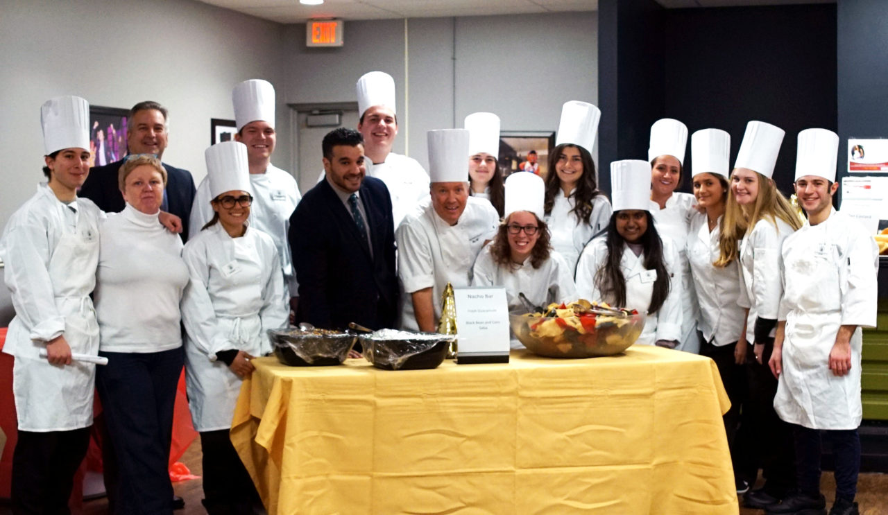 Chef Jeff and students