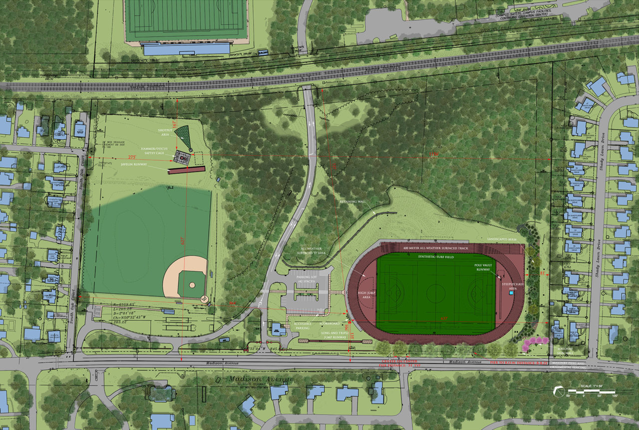 New athletics fields coming in 2020