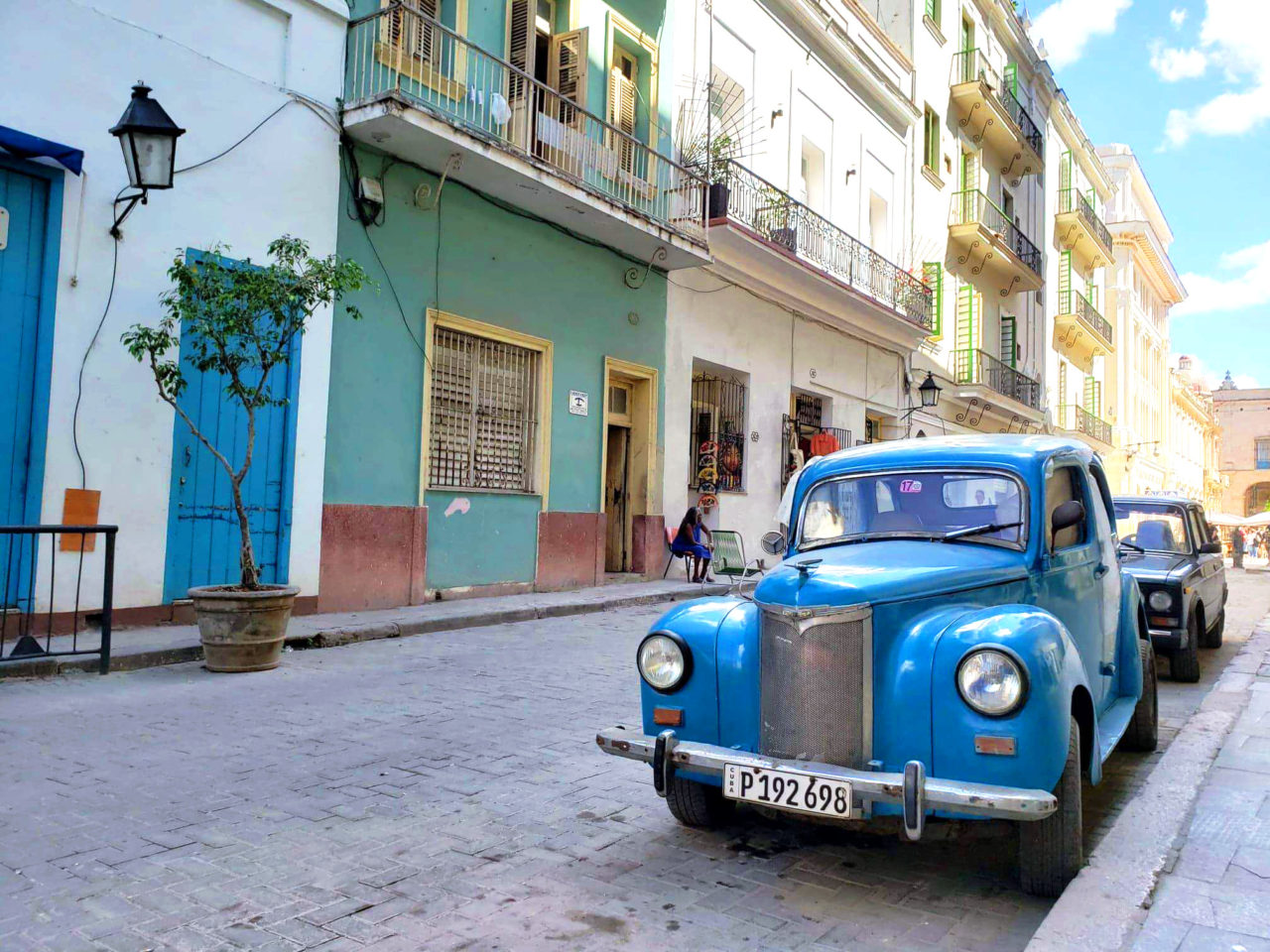 Vintage car in Havana, Cuba