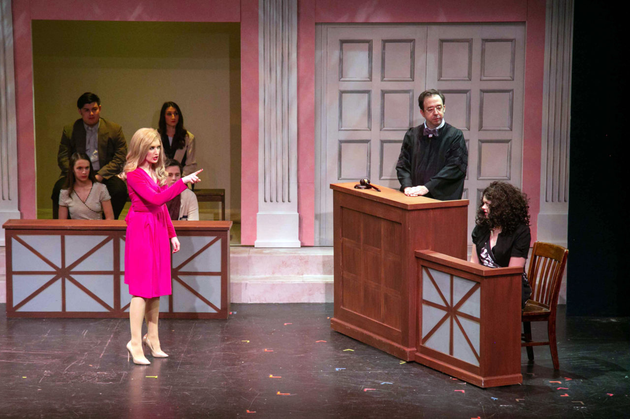 Amanda Thomas plays Chutney Windham in the Dowtown Cabaret Theater’s performance of “Legally Blonde.”