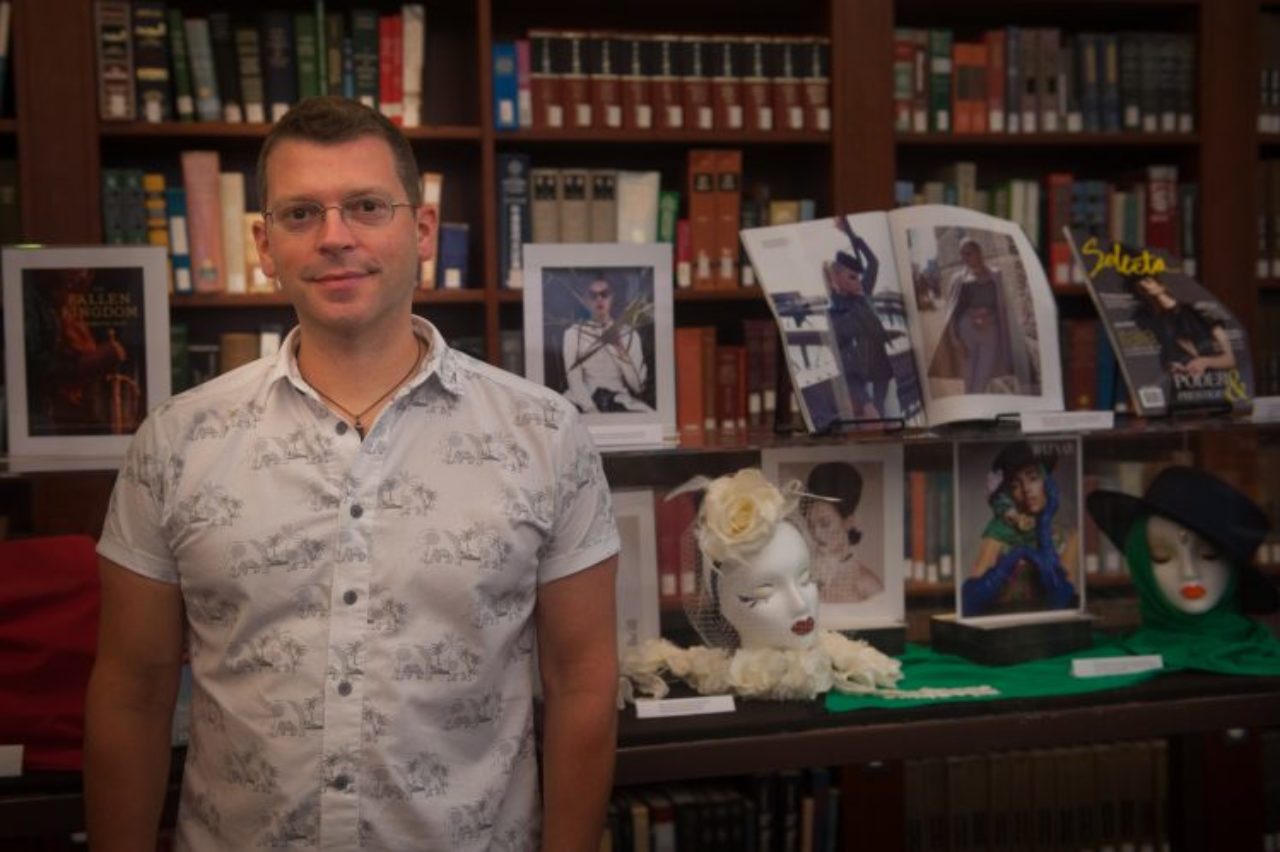 Library coordinator John Malpere