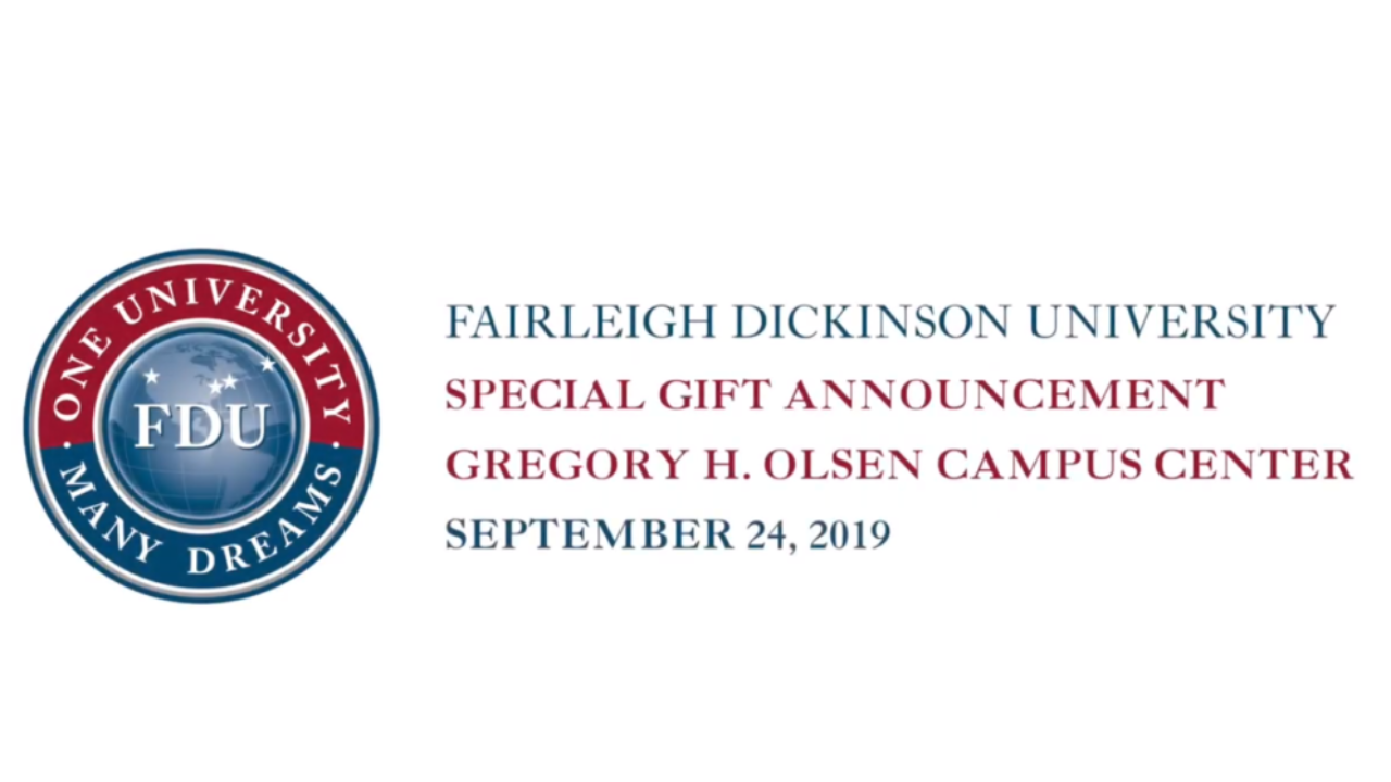 Olsen Campus Center Announcement