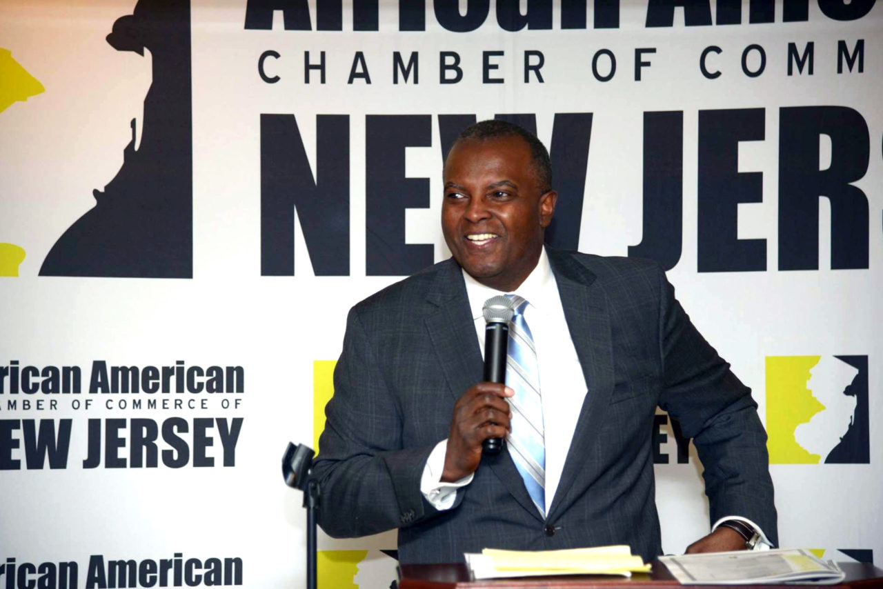 John Harmon speaks at the AACCNJ’s seventh annual Corporate Awards Dinner