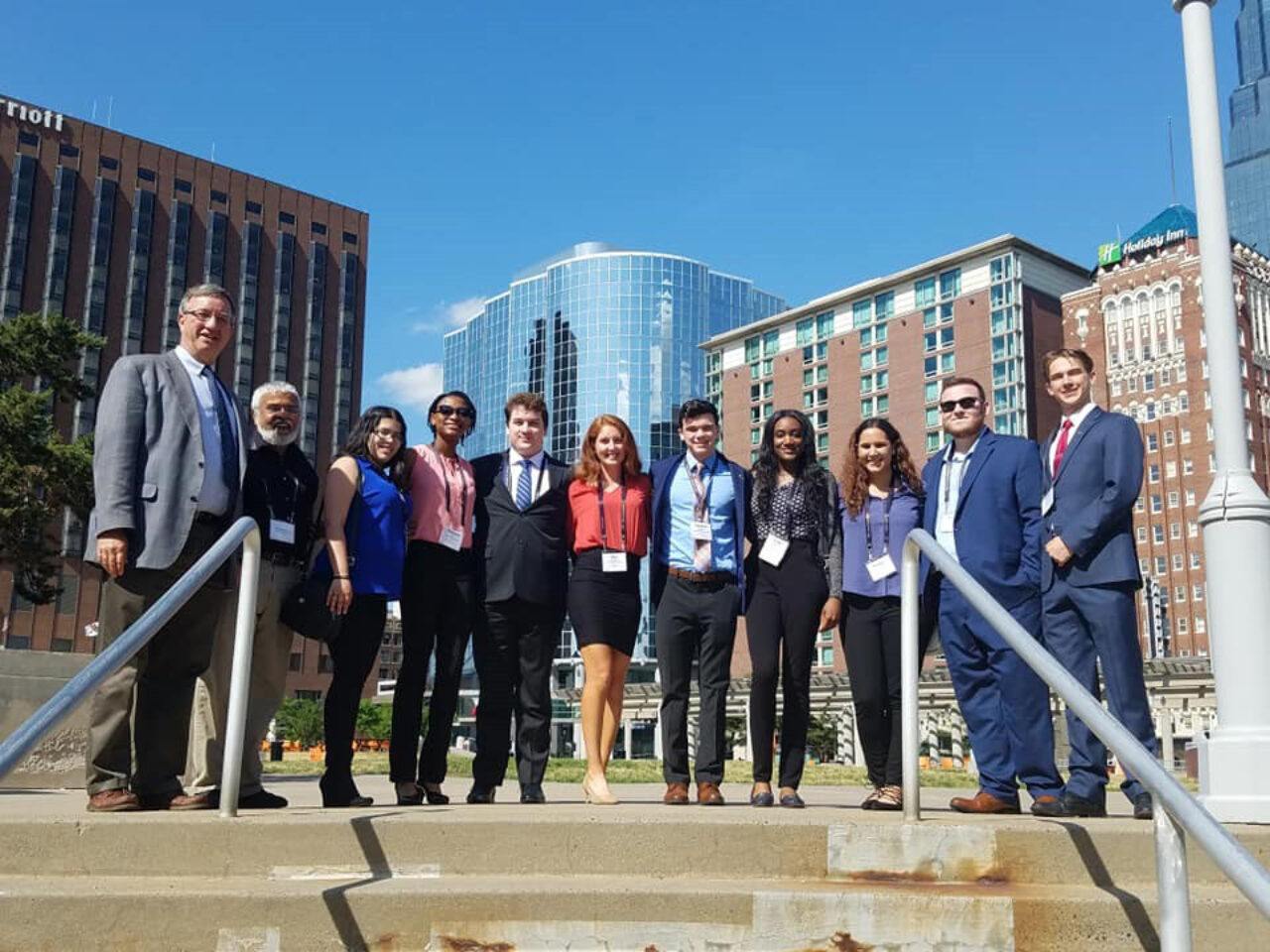 Professor Cleaves and the Enactus Club
