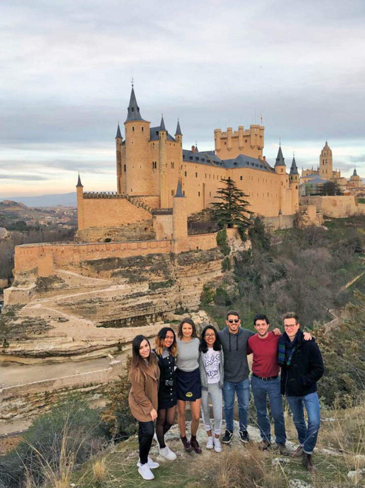 Together with a group of friends, Ediza Koch explored Segovia, a Spanish city north of Madrid