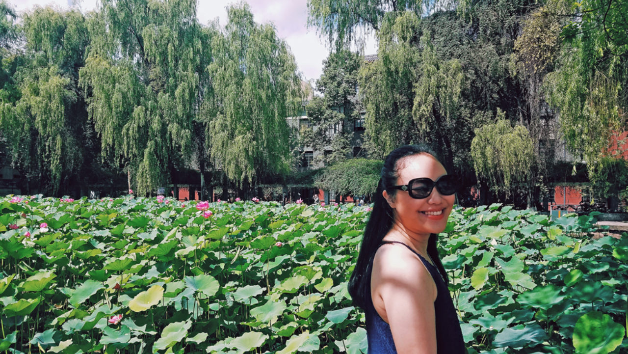 Amanda Lou at Sichuan University