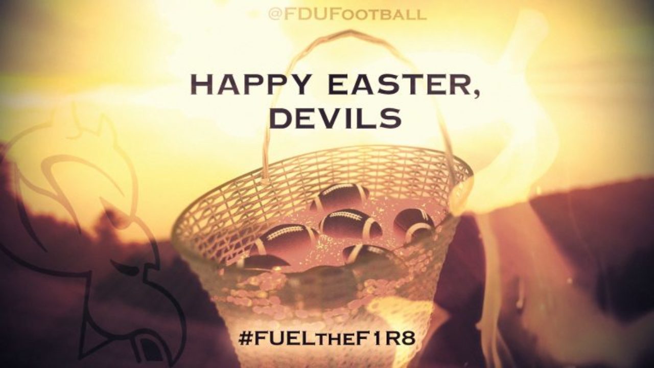 Happy Easter, Devils sign