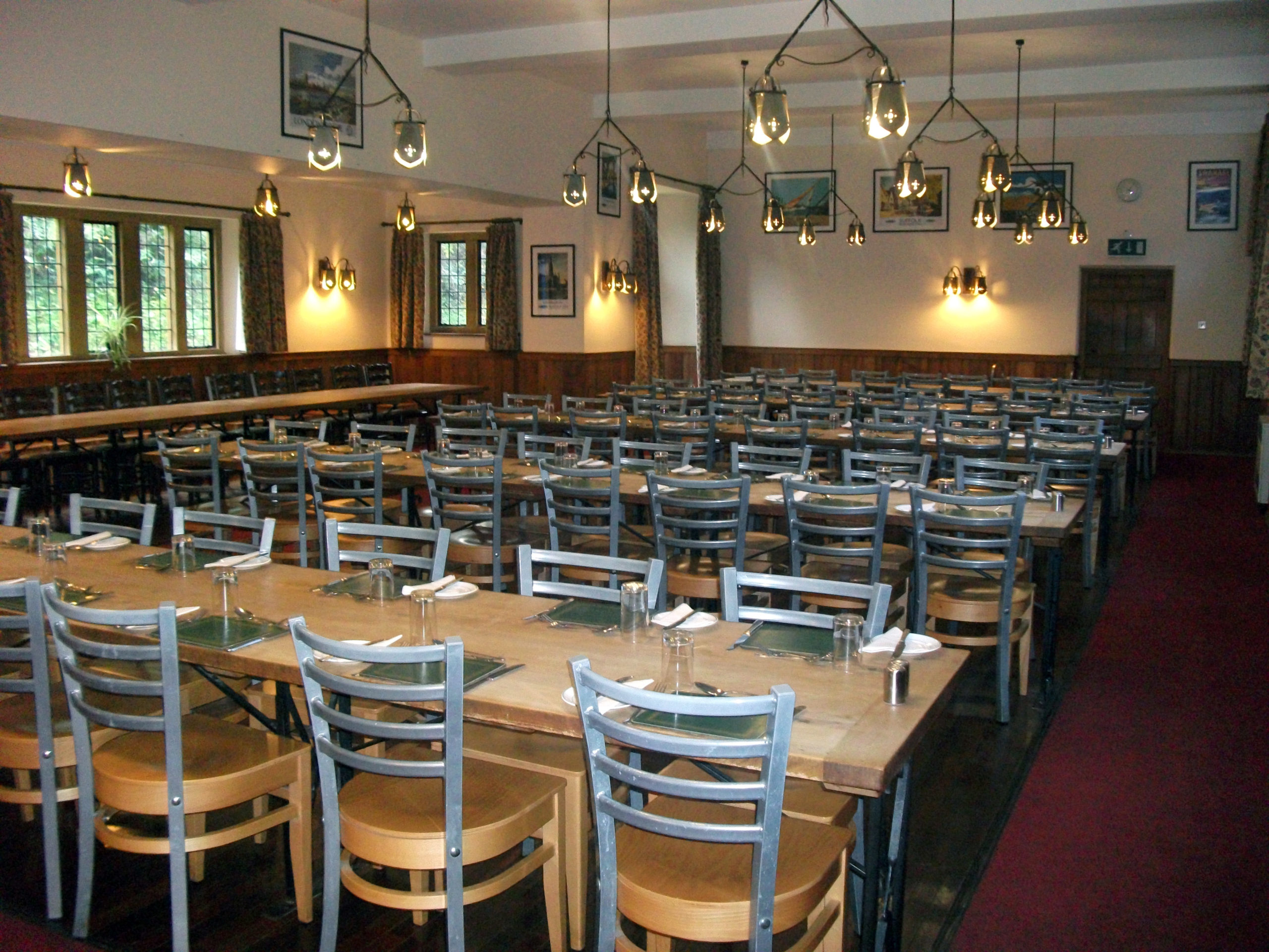 Empty dining room