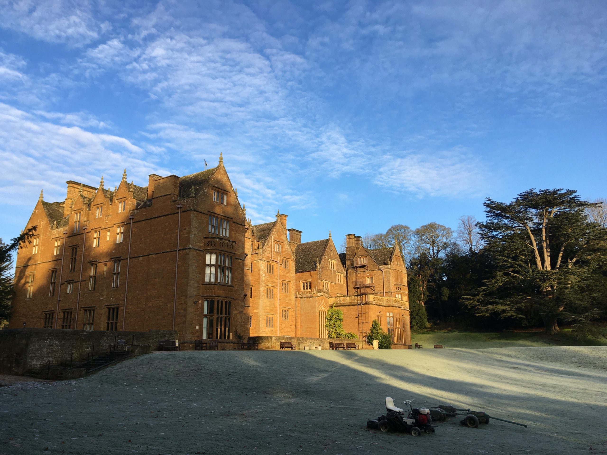 Back of the Wroxton Abbey