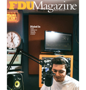 Cover image of the FDU Magazine