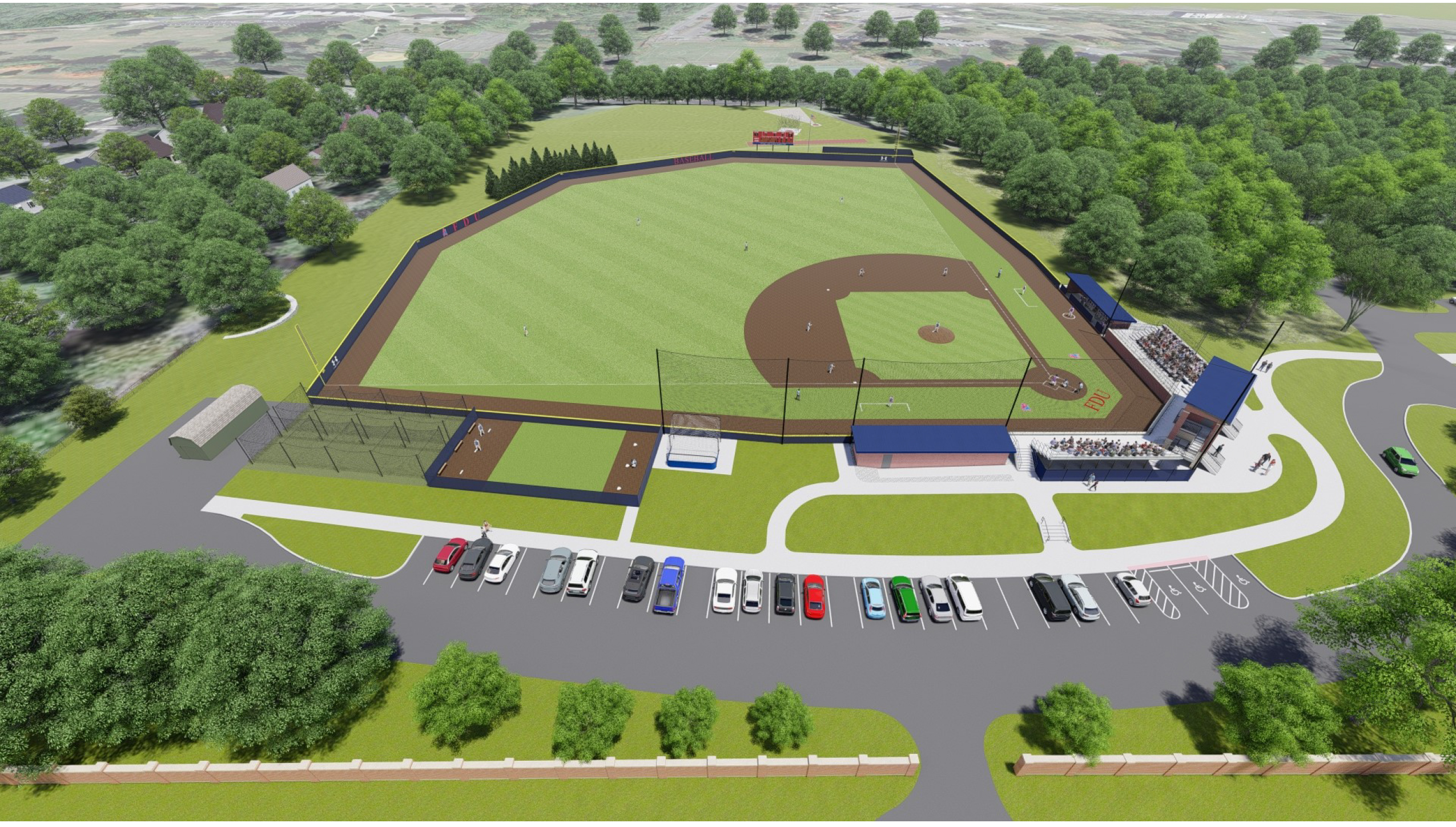 Aerial overview of Naimoli Field.