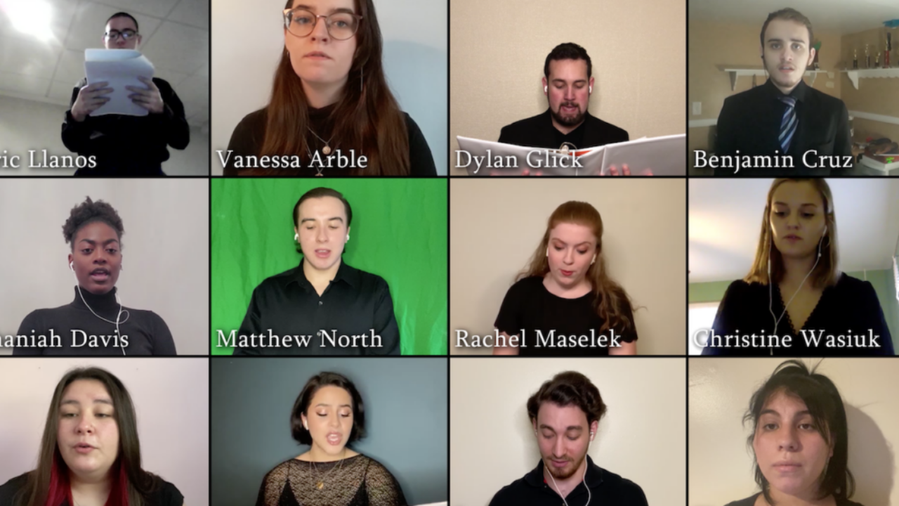 FDU Chorus sings virtually