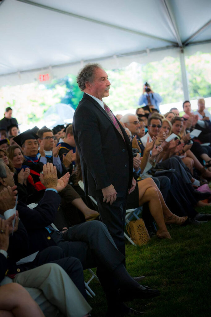 James Orefice at Academic Convocation