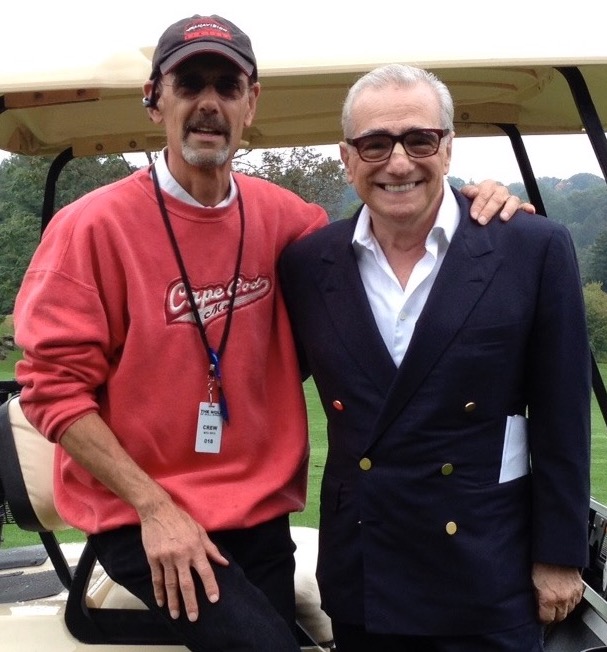 Richard Baratta with Martin Scorsese