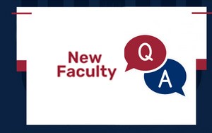 New faculty Q&A logo