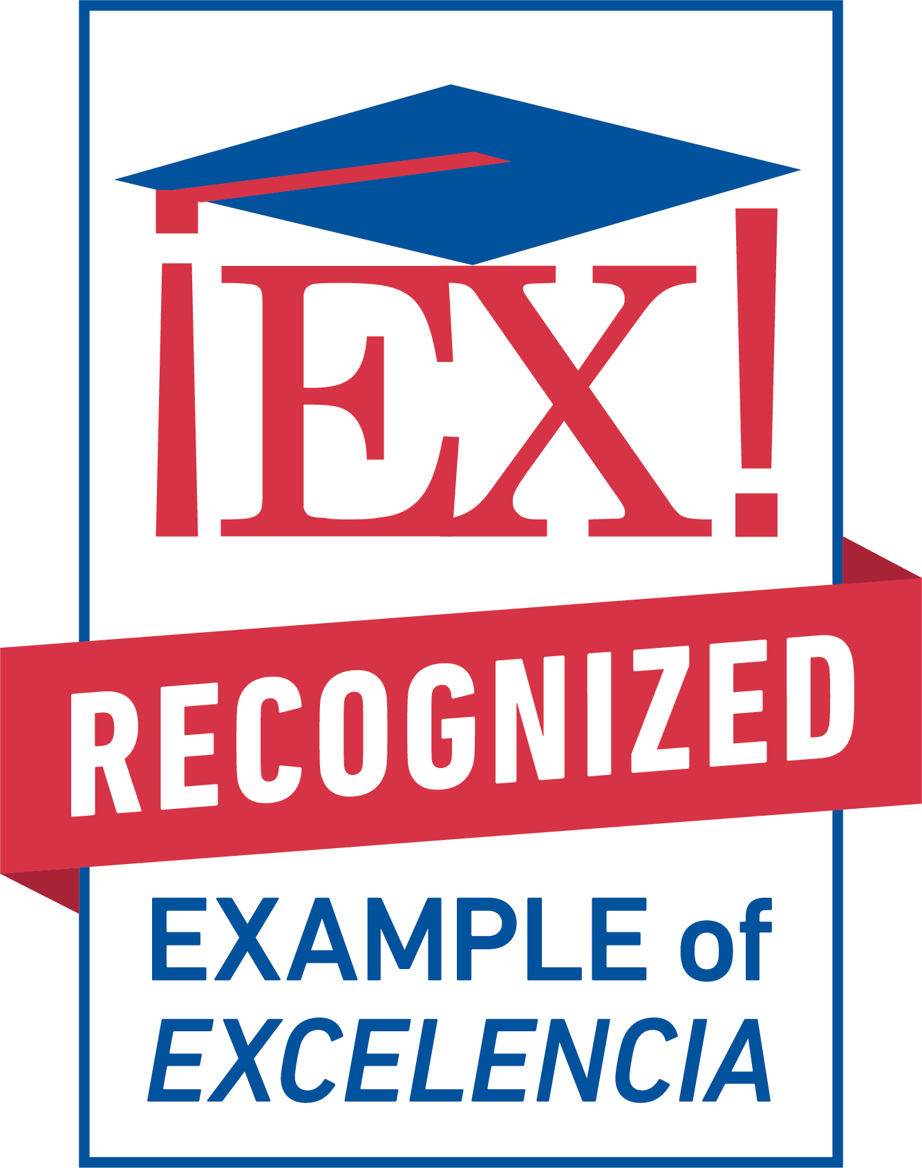 Logo for Excelencia. 