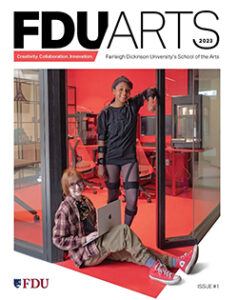 The FDU Arts magazine cover