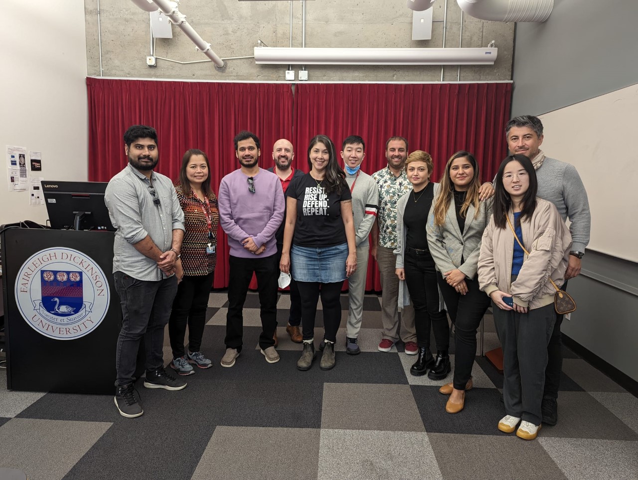 students at the vancouver campus
