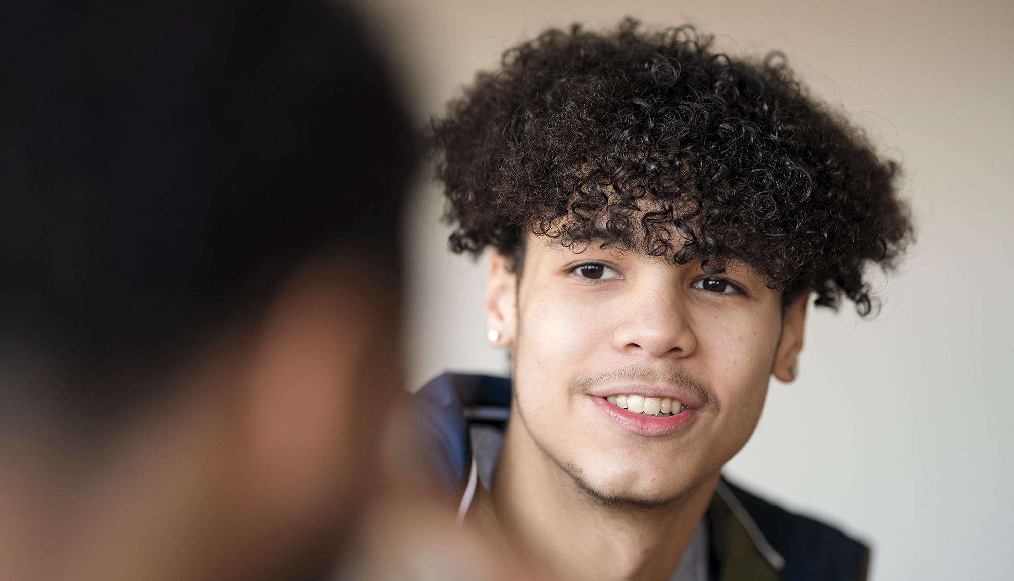 Portrait of a young man.