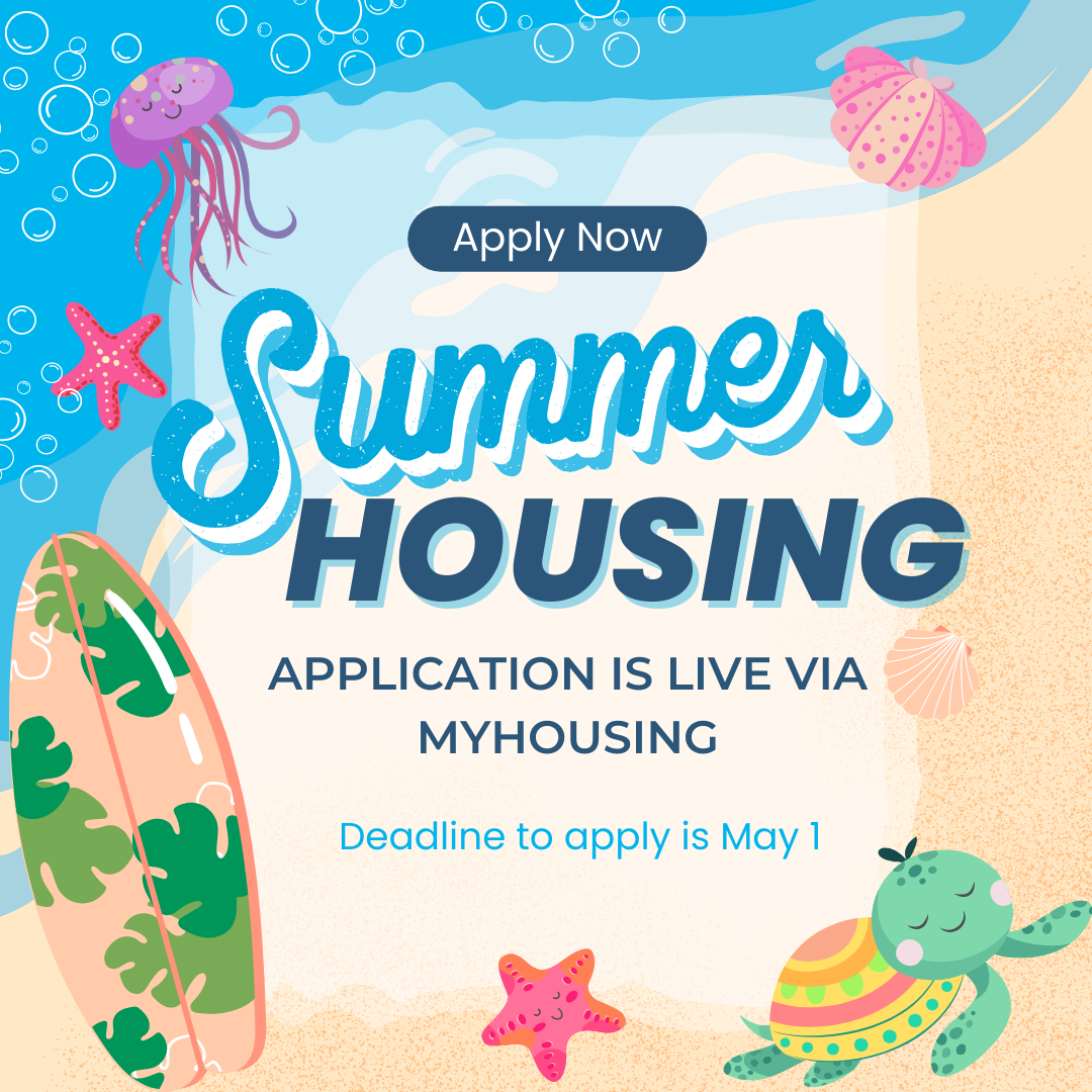 Summer Housing Banner