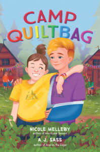 Book cover image of Camp Quiltbag by Nicole Melleby and A.J. Sass