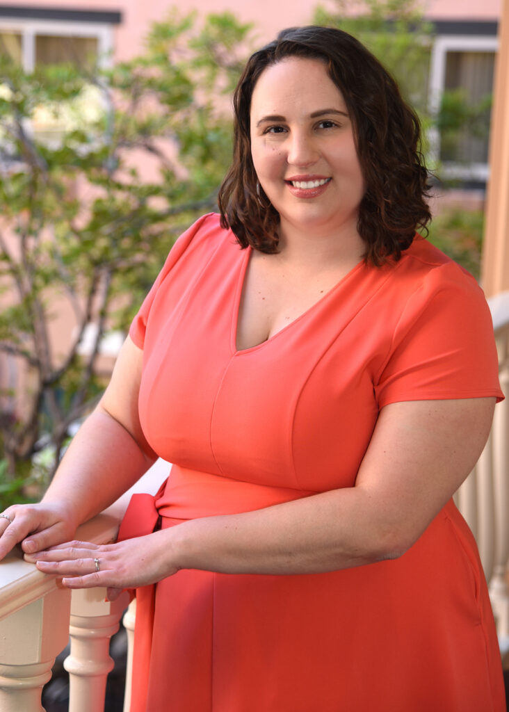 a professional headshot of a woman