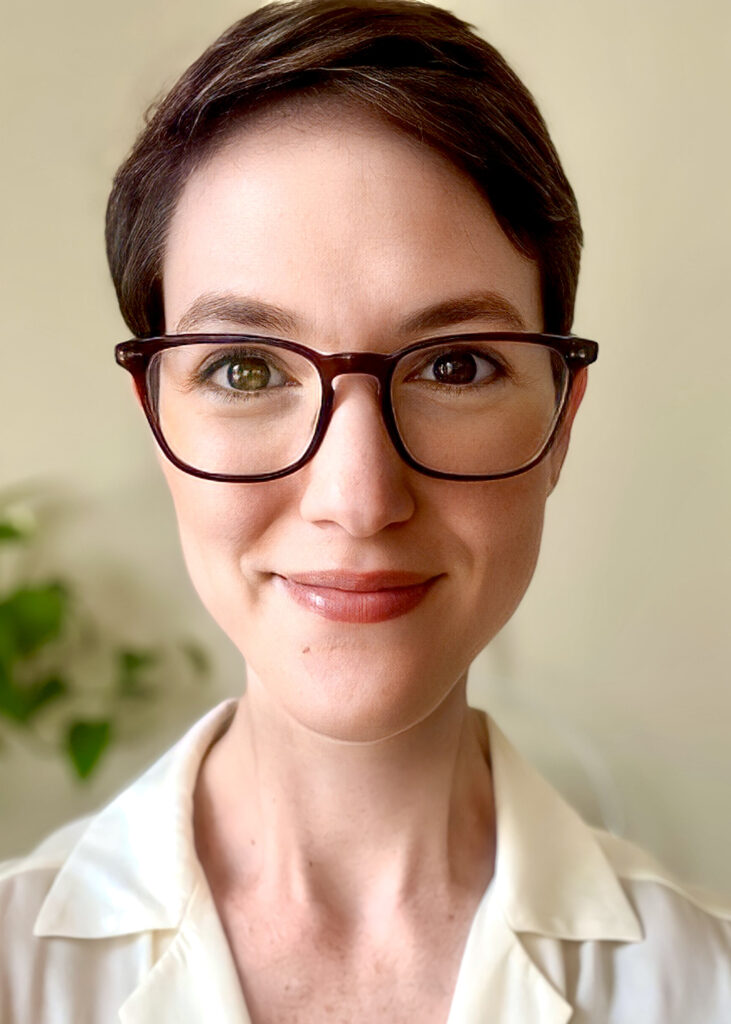 a professional headshot of a woman