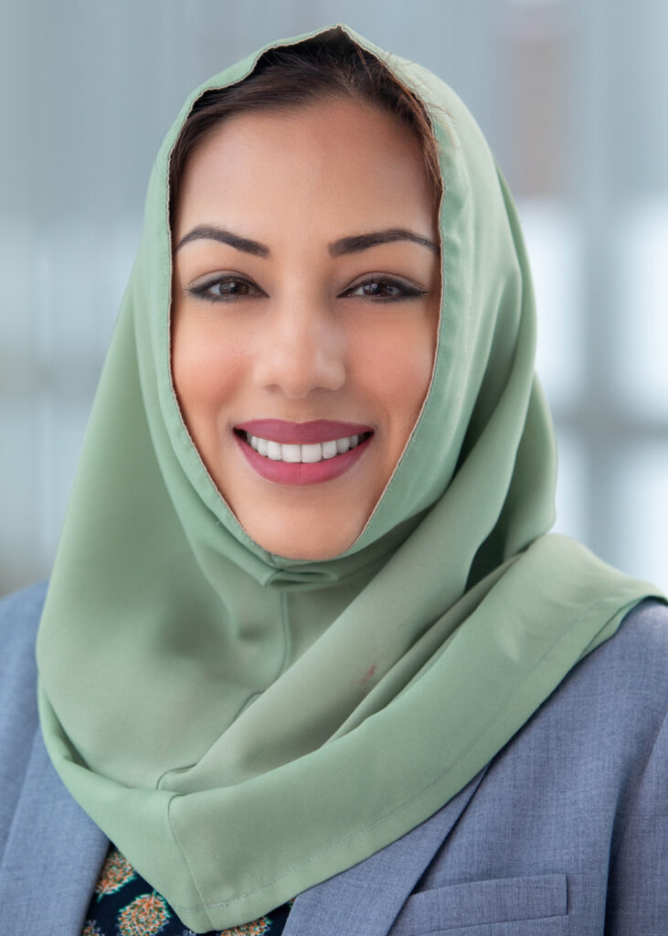 a professional headshot of a woman