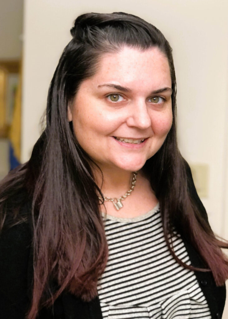 a professional headshot of a woman