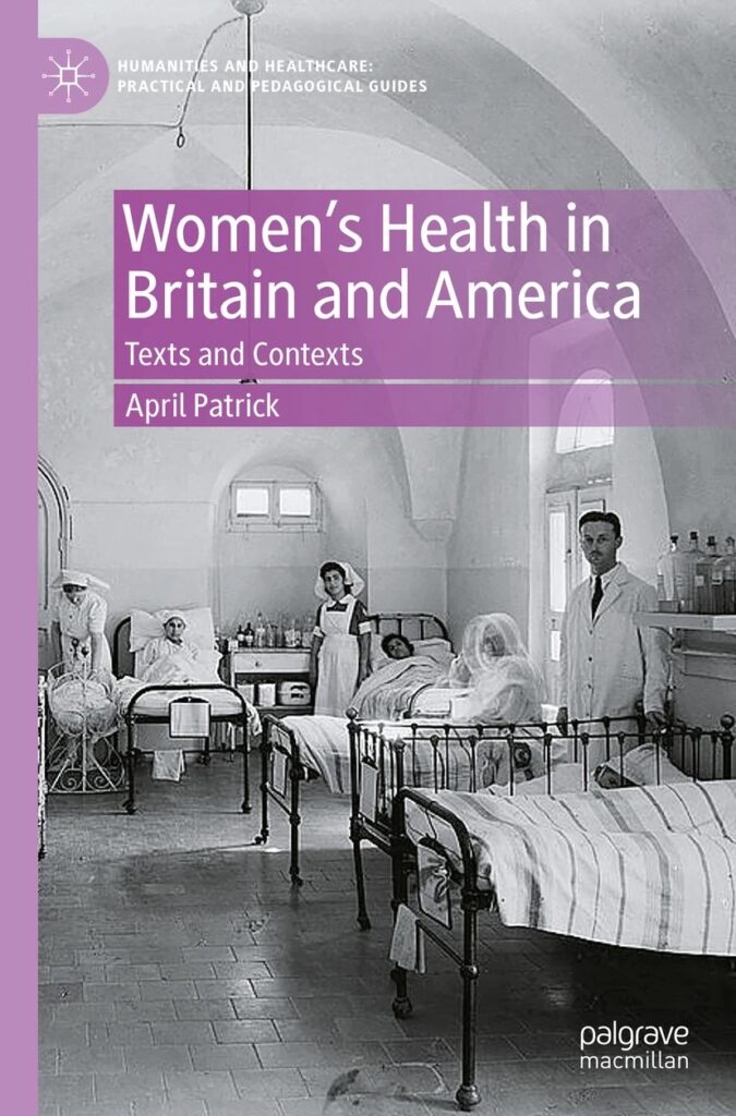 cover for book "women's health in britain and america" by april patrick