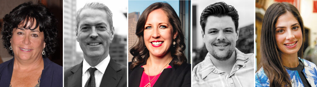 five alumni honoree headshots