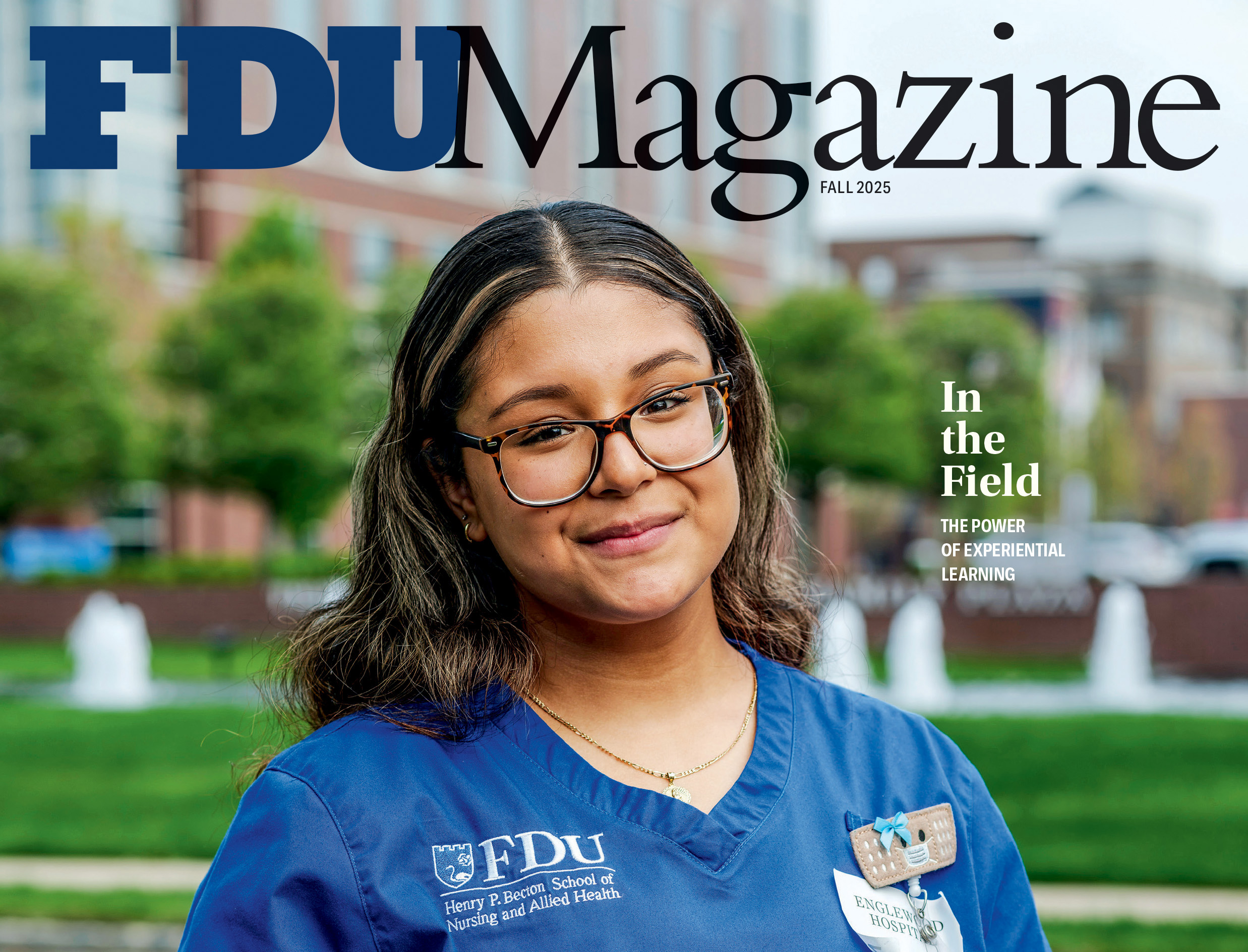 The Fall 2025 cover of FDU Magazine.