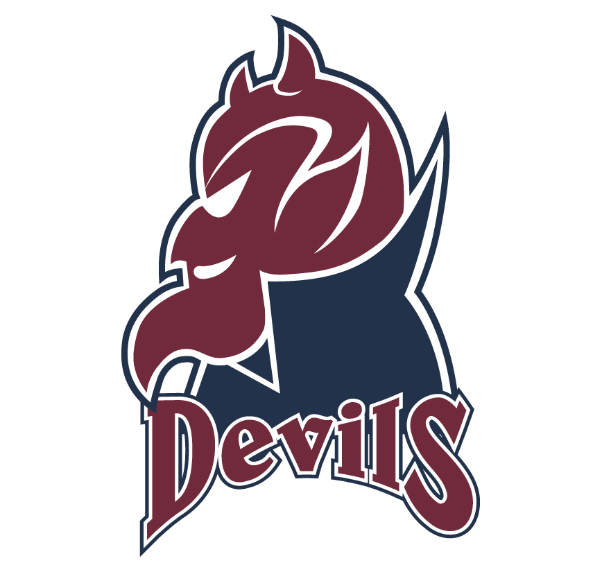 The logo for Devils DIII athletics.
