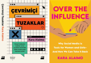 Two book covers: one in Turkish, one in English
