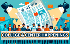 College and Center Happenings clipart