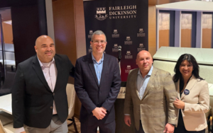 Municipal leaders, alumni and FDU President Michael Avaltroni gathered at the Inaugural Reception for the New Jersey League of Municipalities at the NJLM Conference