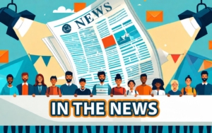 In the News web graphic