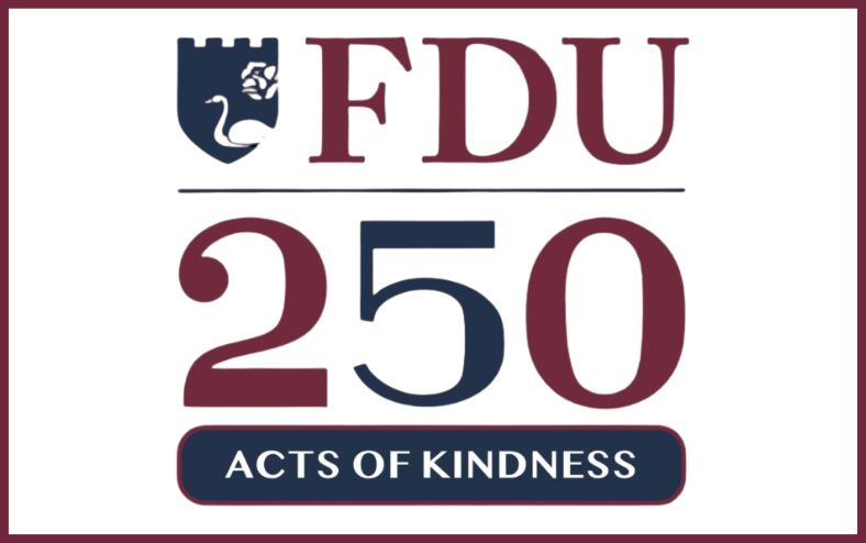 FDU 250 Acts of Kindness logo