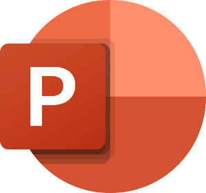 Microsoft PowerPoint Logo.