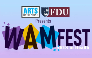 WAMFest masthead with Arts by the People and FDU