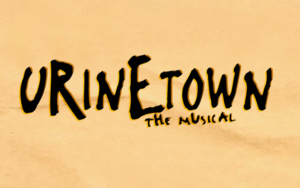 Urinetown the musical logo.