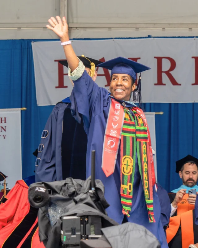 After the rain, a bright future ahead! ☀️ #FDUGrad        ... read more on Instagram.